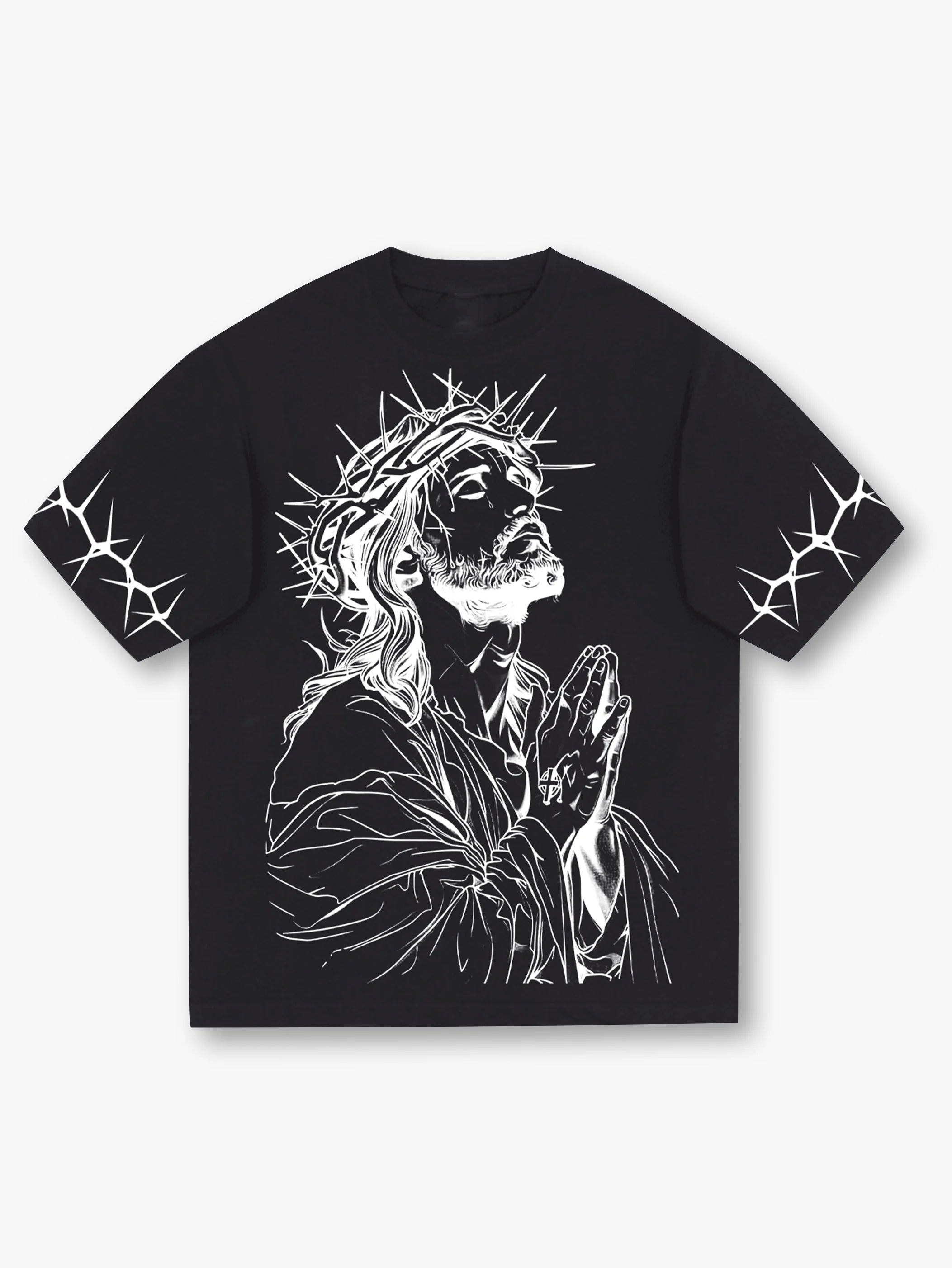 Crown of Thorns Jesus T-shirt -135
