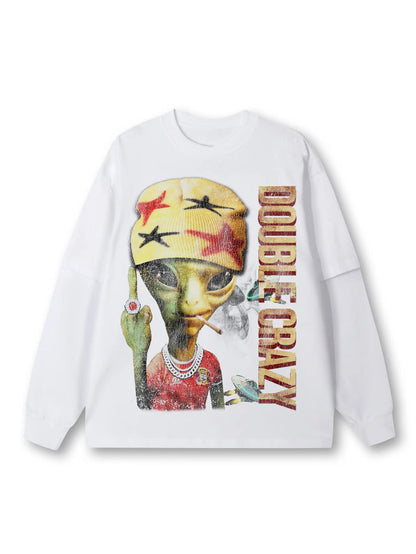 Space Rebel Alien Longsleeve-334