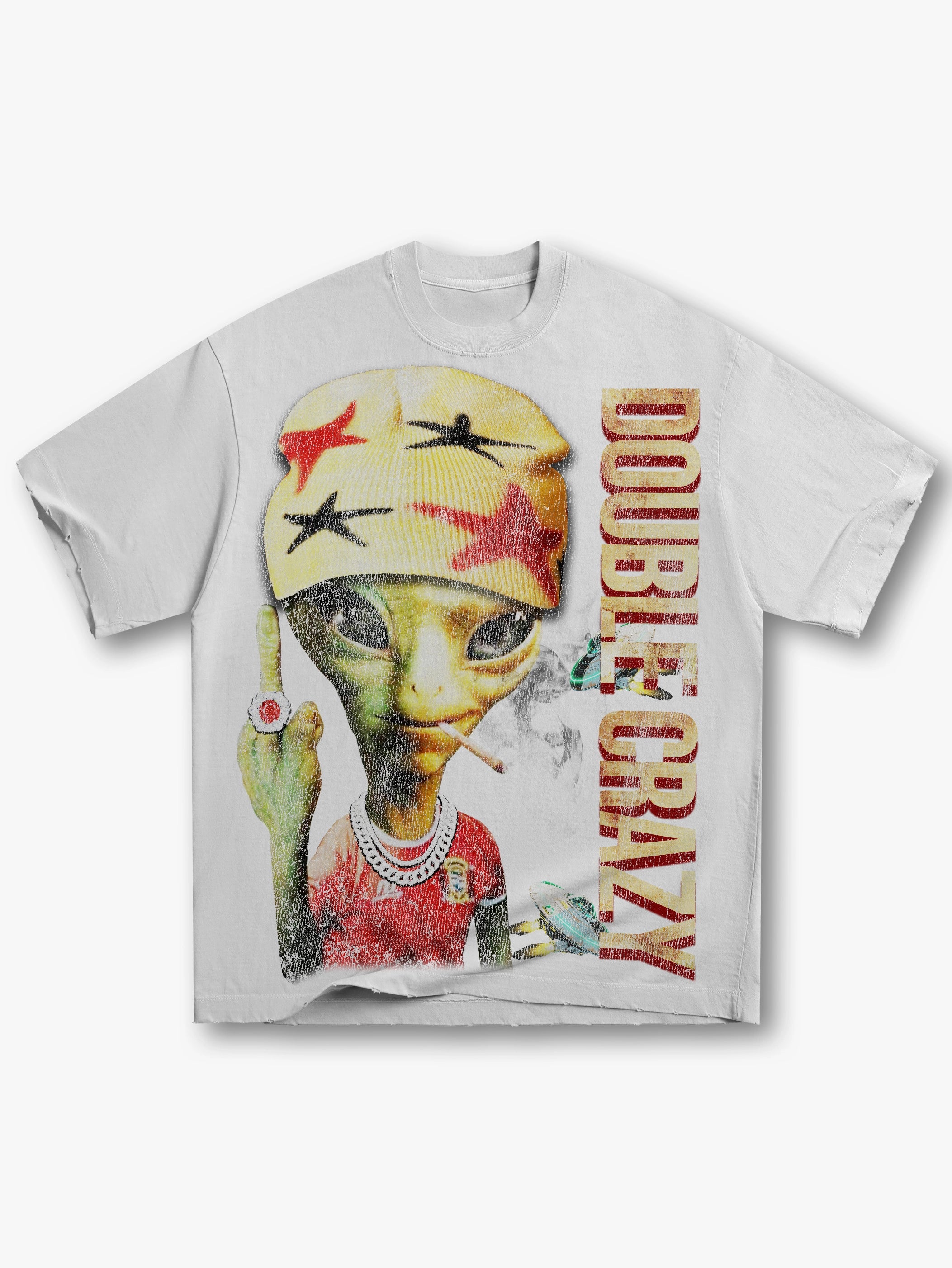 Space Rebel Alien T-shirt-336