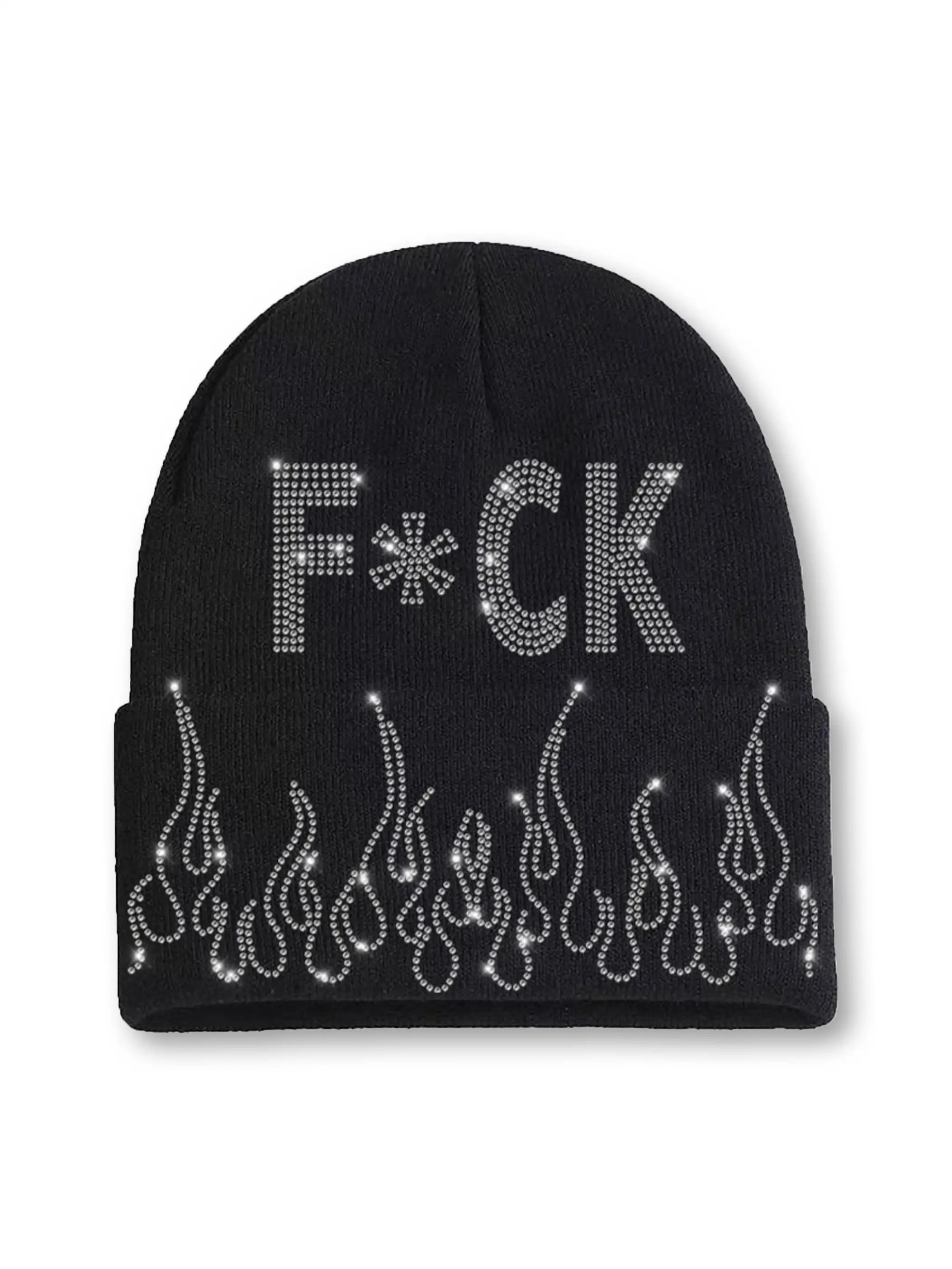 F*CK Flame Beanie-342