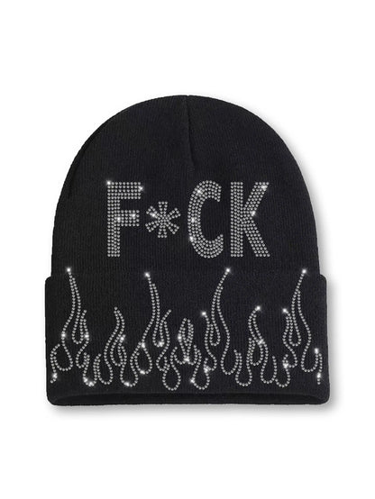 F*CK Flame Beanie-342