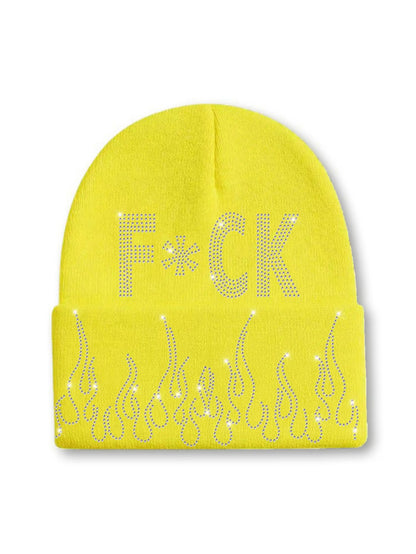 F*CK Flame Beanie-342