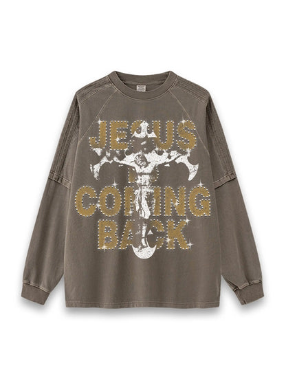 Retro Faith Layered Longsleeve-344