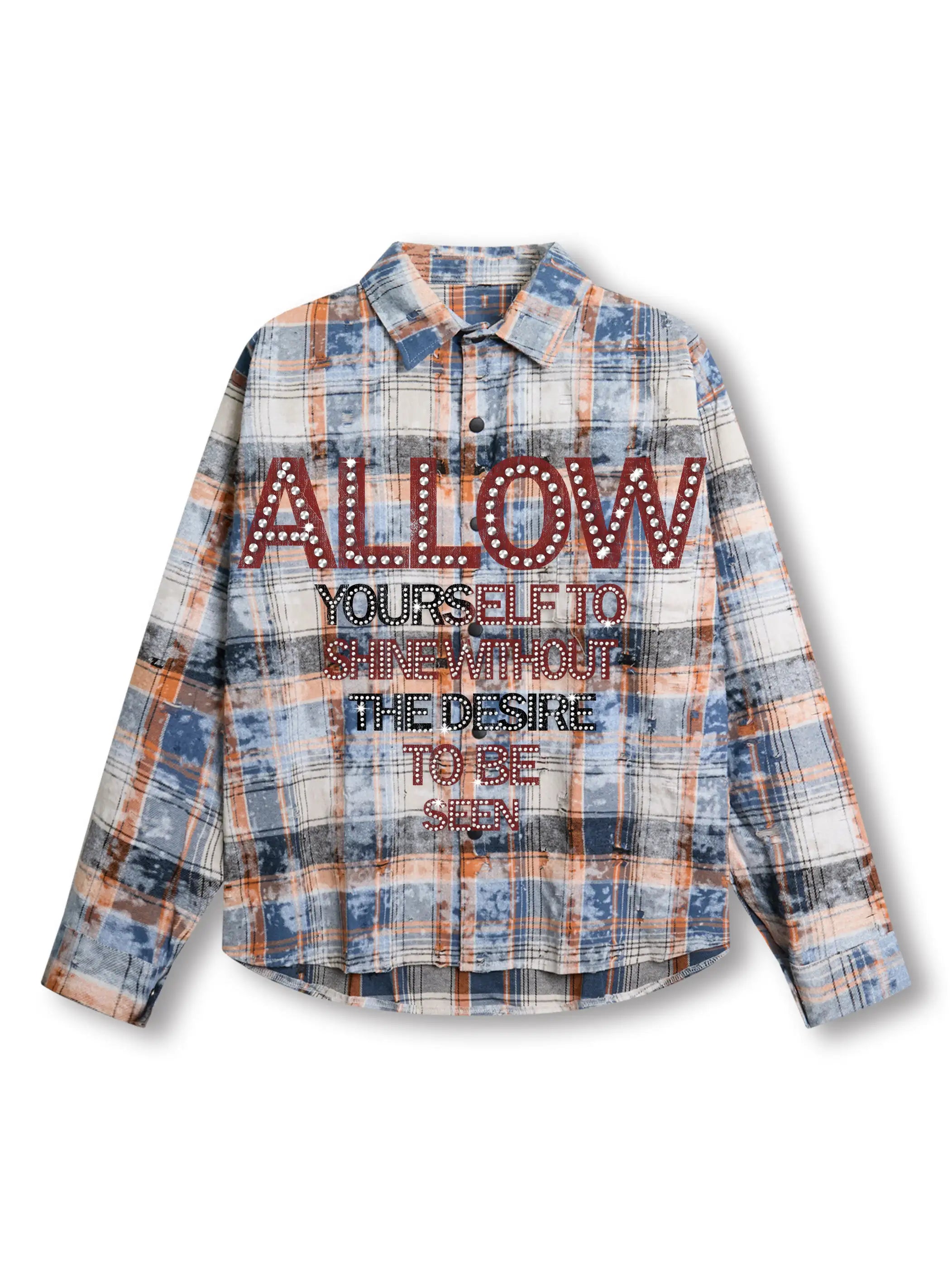 Inner Light Plaid Shirt-351