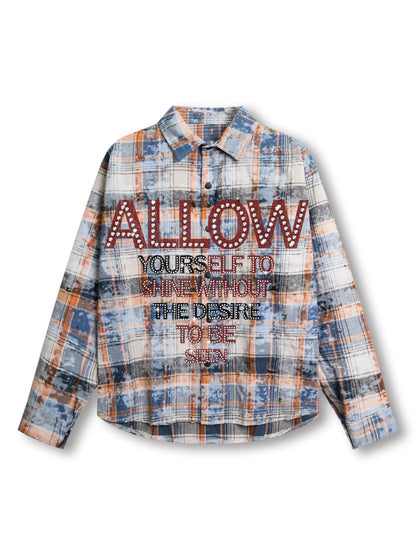 Inner Light Plaid Shirt-351