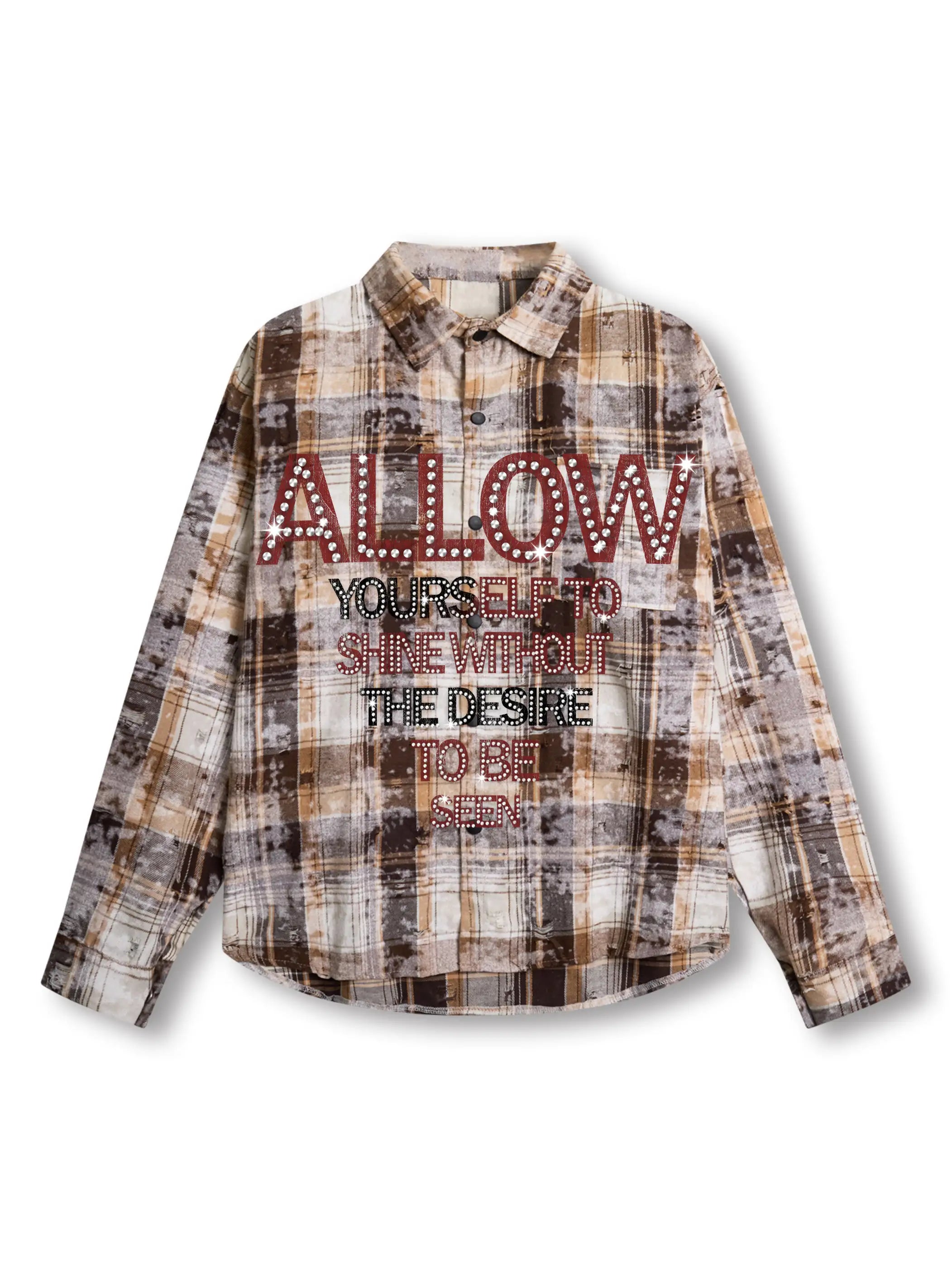 Inner Light Plaid Shirt-351