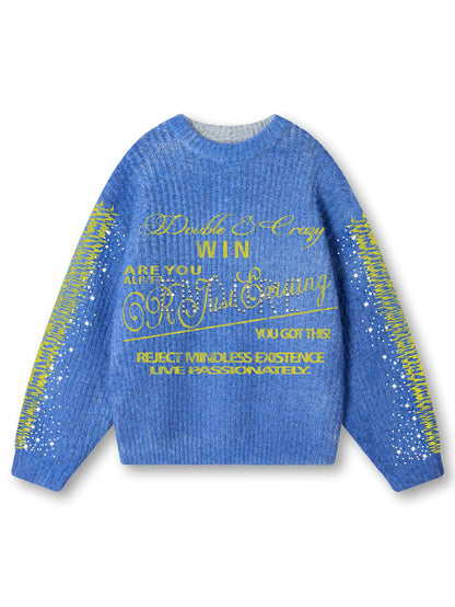 Hustle Scribble Street Sweater-385