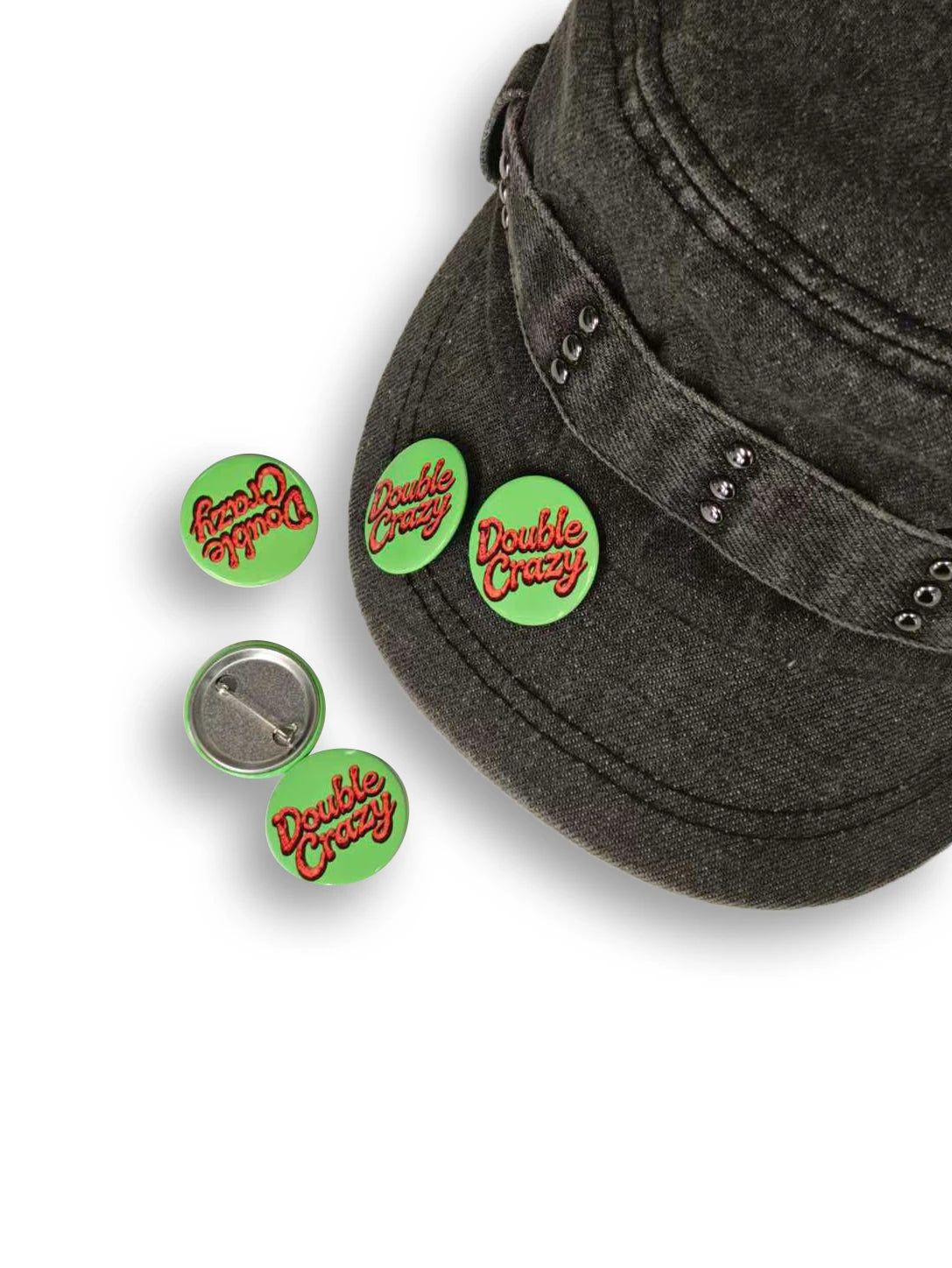 Police de caractères Double Crazy Bubble Pin-BJ-597