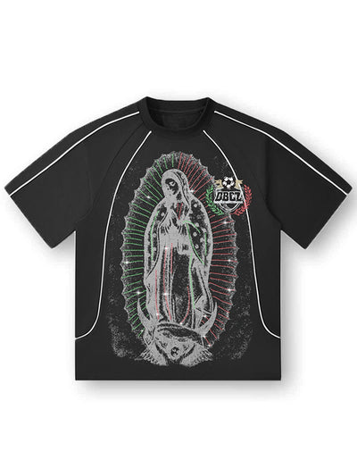 Iced Out Guadalupe Baggy Jersey-615