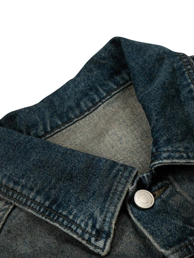 Classic Fade Denim Jacket-S1165