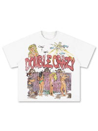 Camiseta Gráfica Bikini Vintage de los 90-533