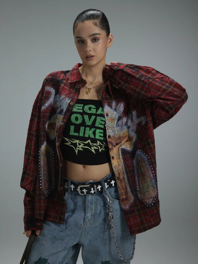 DEAD FAITH Flannel Shirt-401