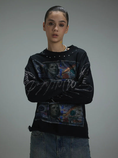 Dirty Money Streetwear Long Sleeve-407