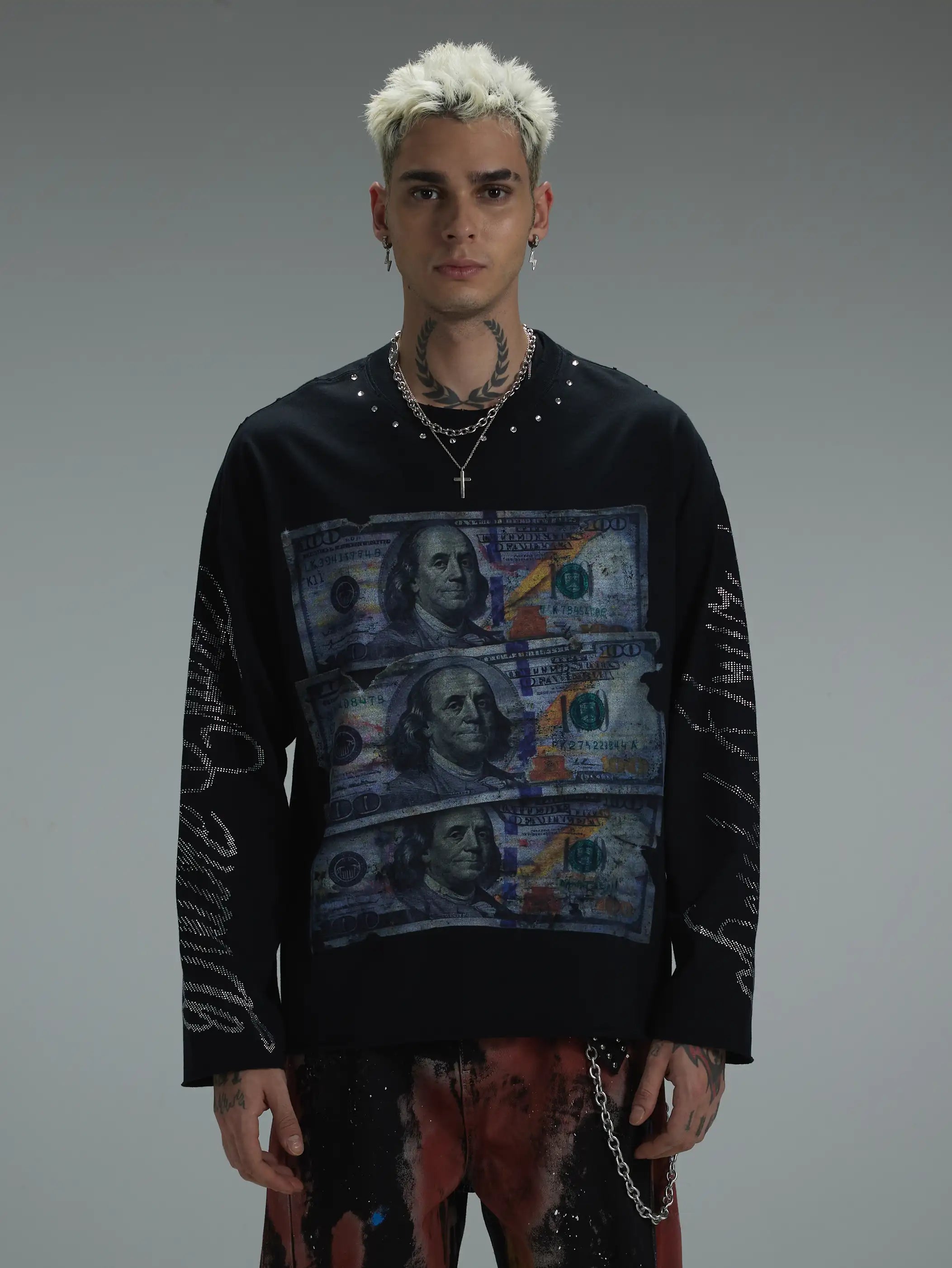 Dirty Money Streetwear Long Sleeve-407