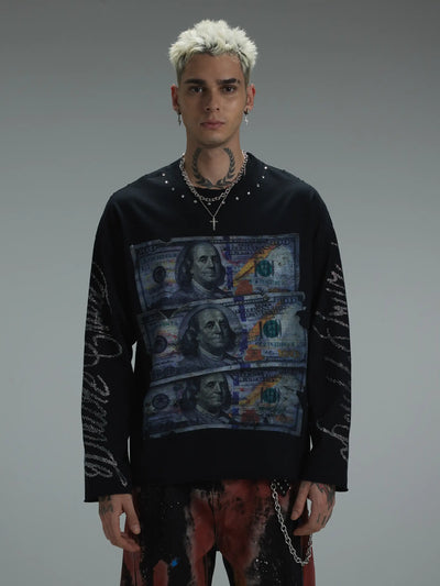 Dirty Money Streetwear Long Sleeve-407