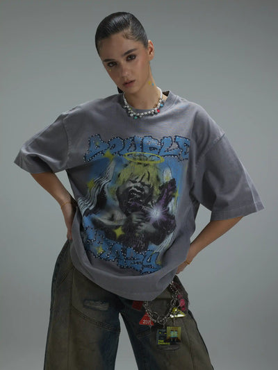 T-shirt de rue Heaven Sent-410T