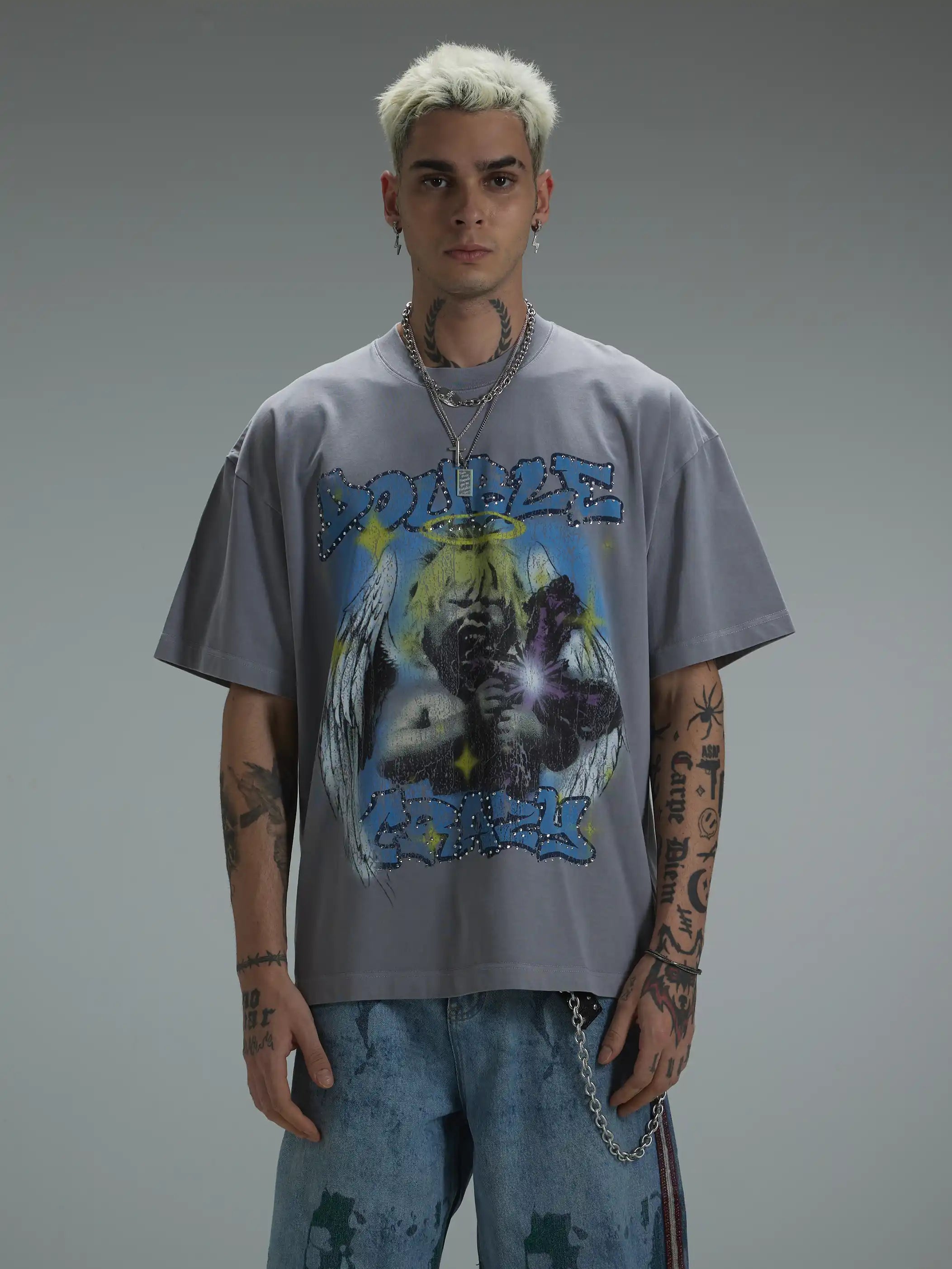 T-shirt de rue Heaven Sent-410T