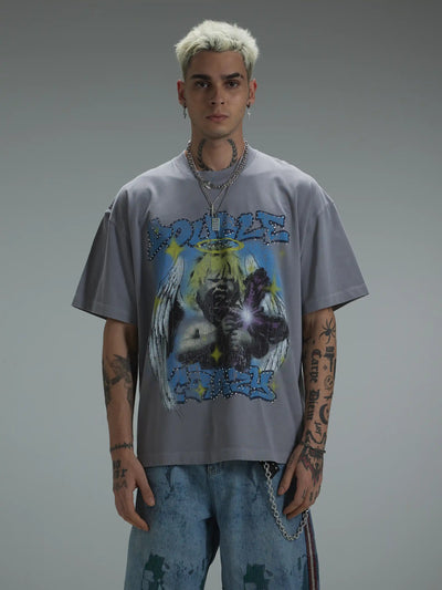 T-shirt de rue Heaven Sent-410T