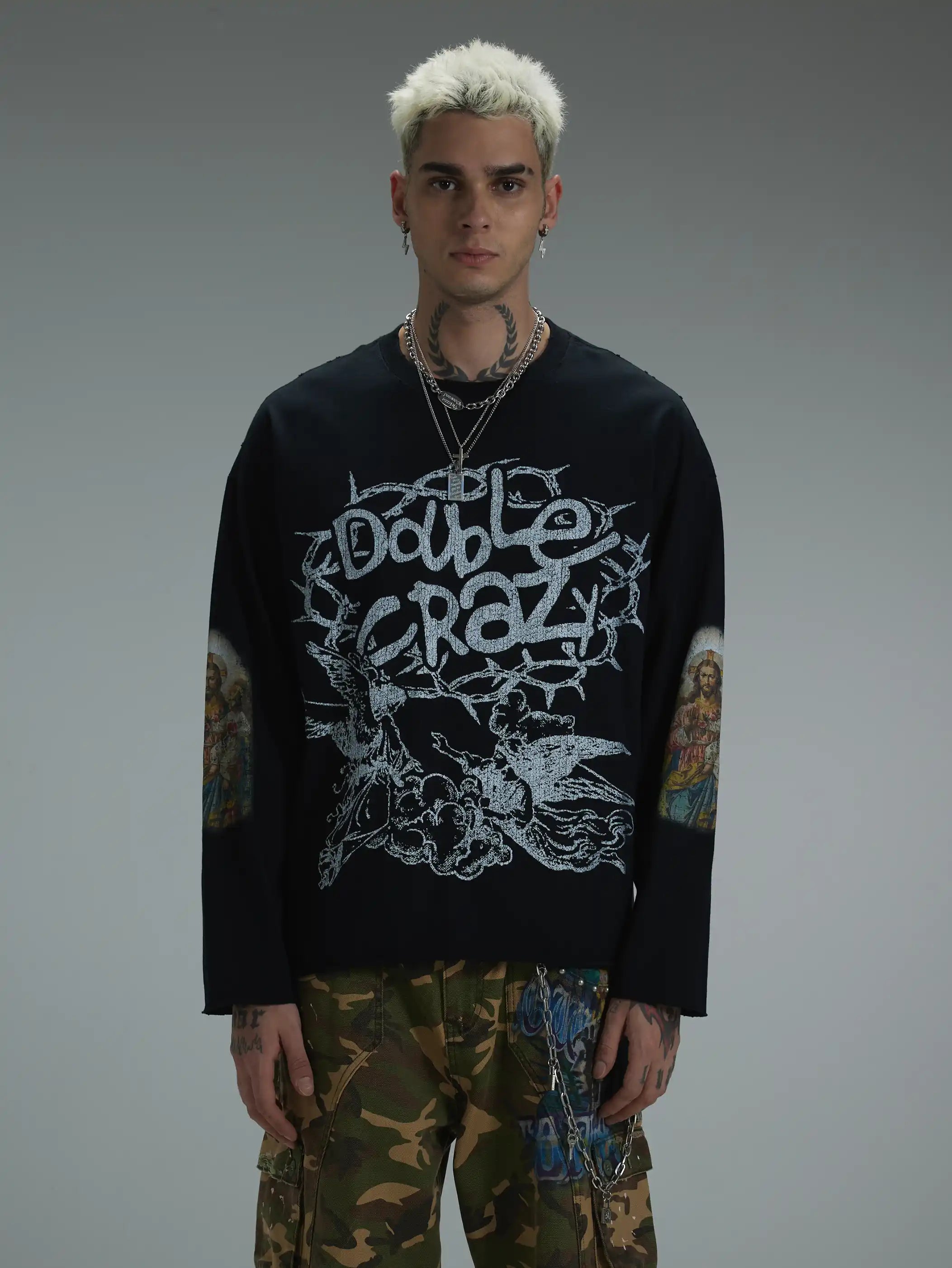 Crowned Angel Faith Longsleeve-417