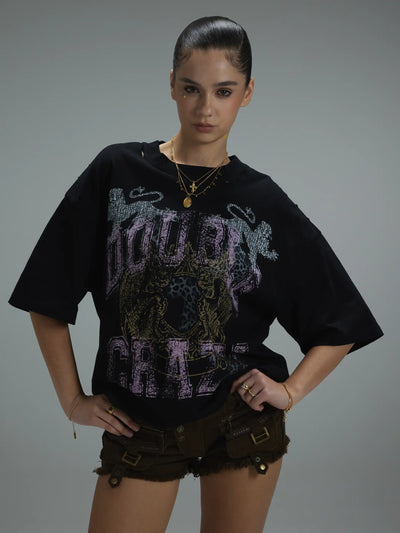 Angel Crest Graphic T-shirt-423