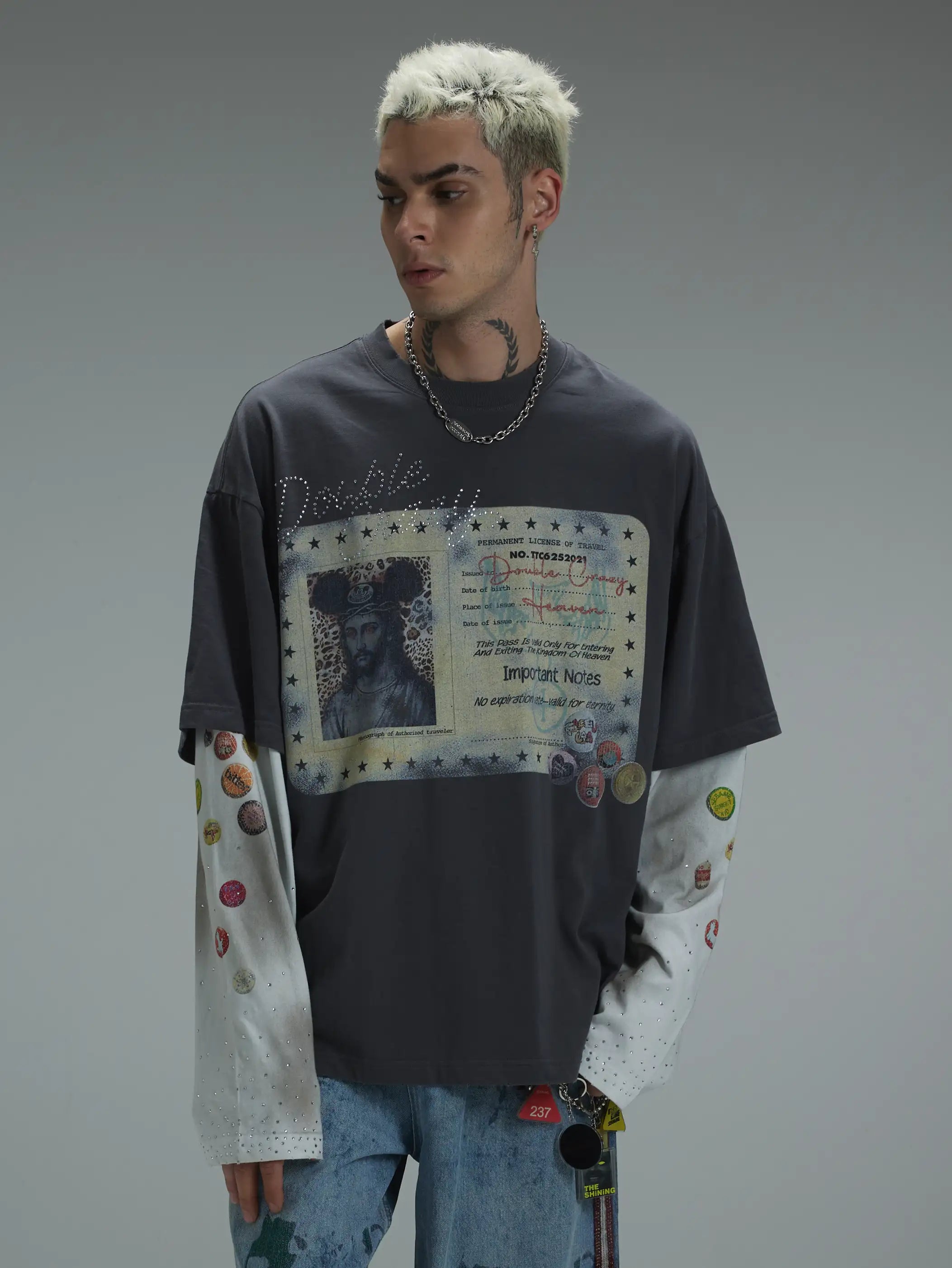 Iced Out Layered Archive ID L/S-428