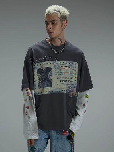 Iced Out Layered Archive ID L/S-428