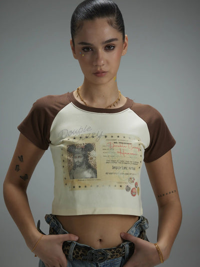 Boxy Y2K Archive Tee-429