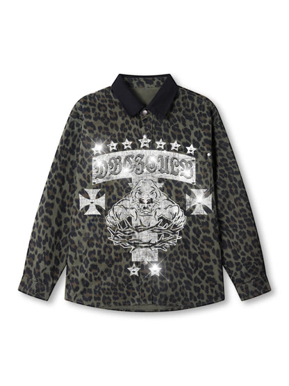 Leopard Chain Shirt-390