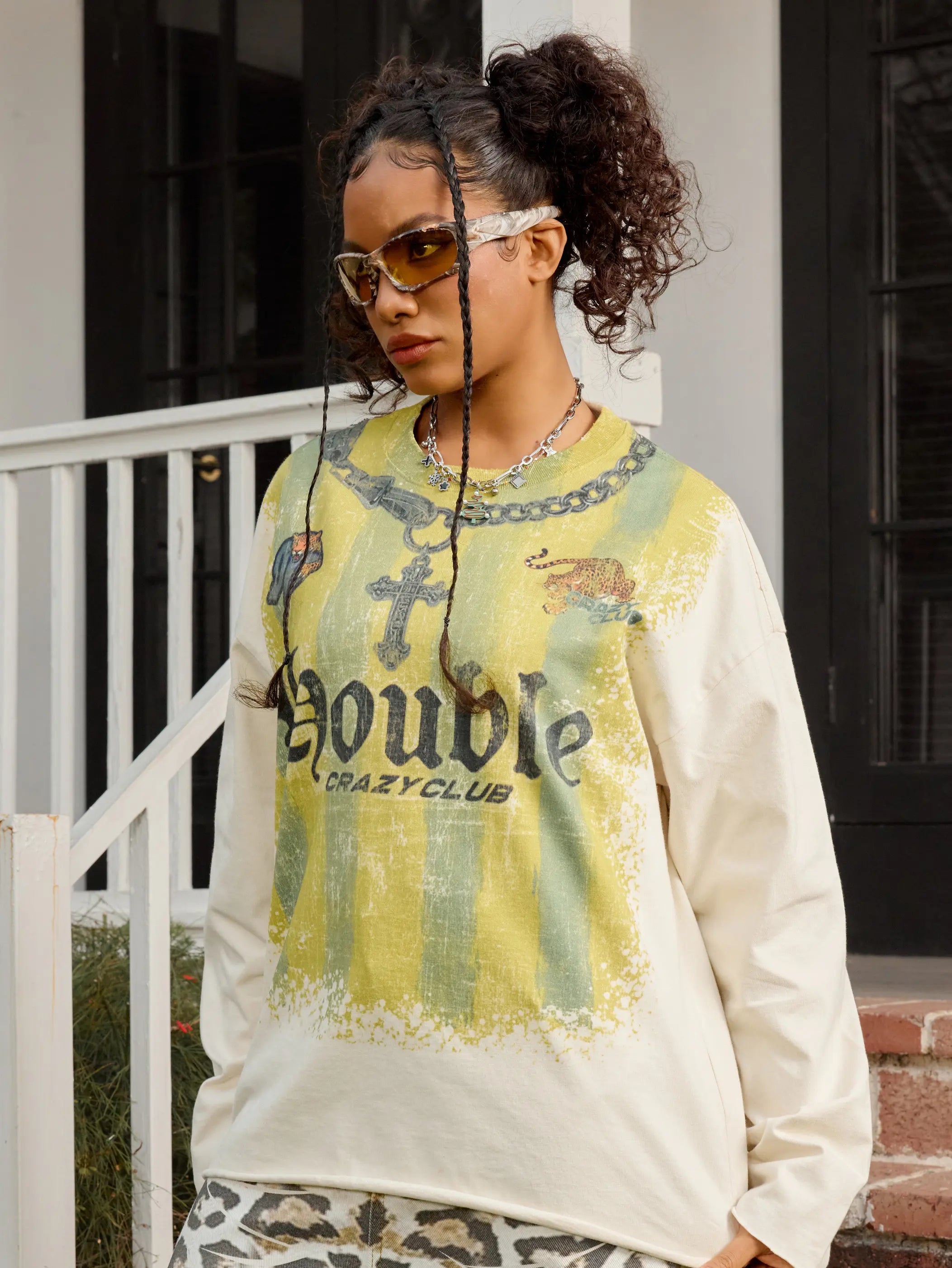 Crazy Club Stripes longsleeve-384