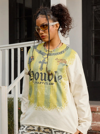 Crazy Club Stripes longsleeve-384