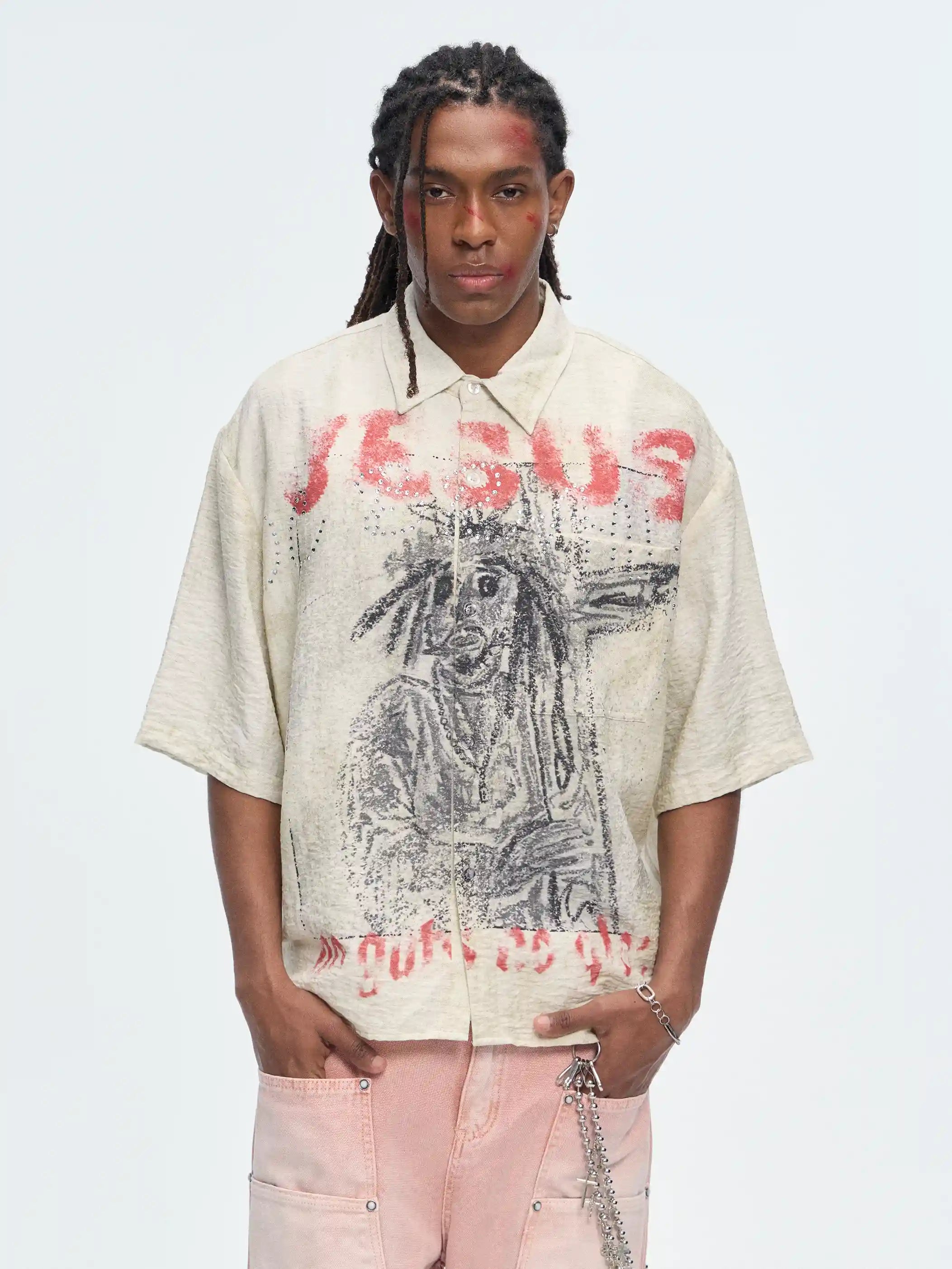 Vintage Jesus Bling Shirt-459
