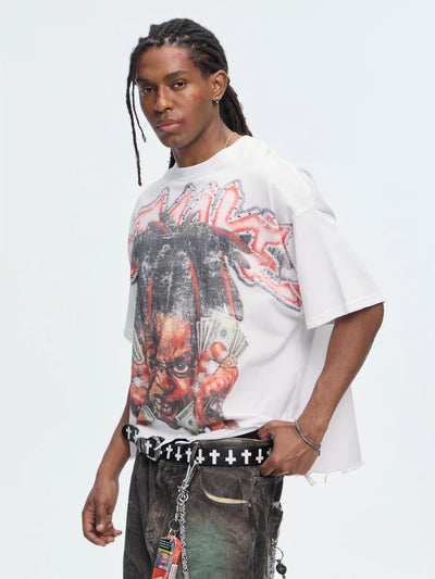 Camiseta desgastada Iced Rage-460