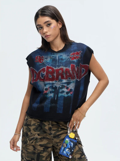 Ruby Saint Raw Edge Tank-466