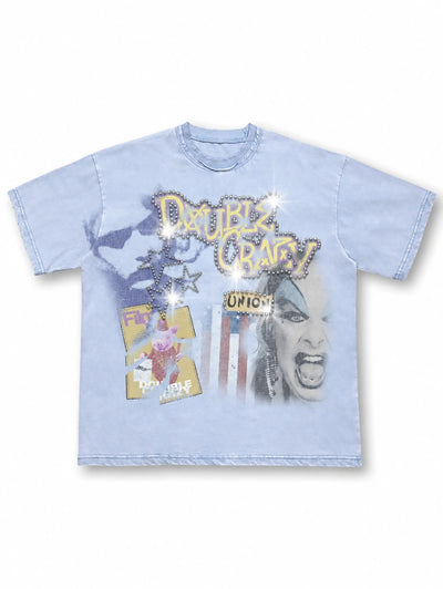 Camiseta lavado ácido Collage Estrás-471