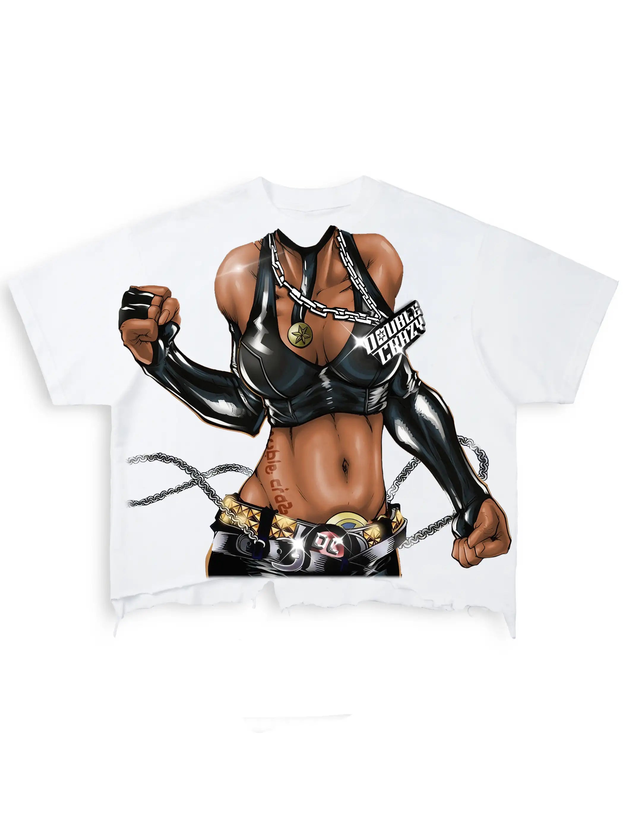 Raw Hem Hardcore Boxy Tee-478