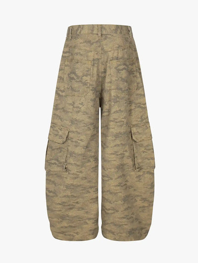 Camo Blade Cargo Pants-S1089