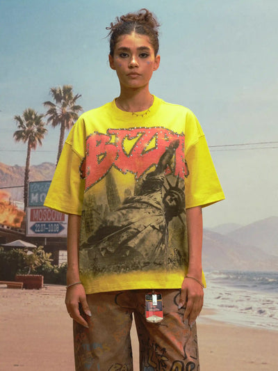 Apocalyptic Vintage Liberty Tee-481