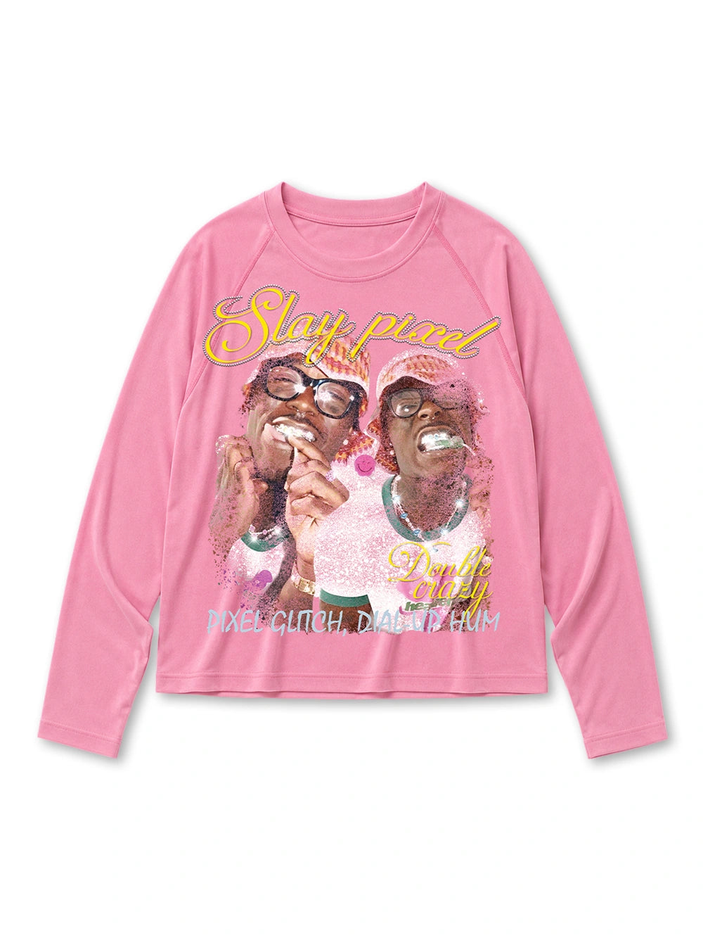 Iced Out Pixel Duo Sheer L/S-734