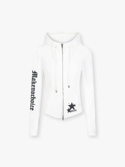 Gothic Star Punk Slim Hoodie Jacket-S1104