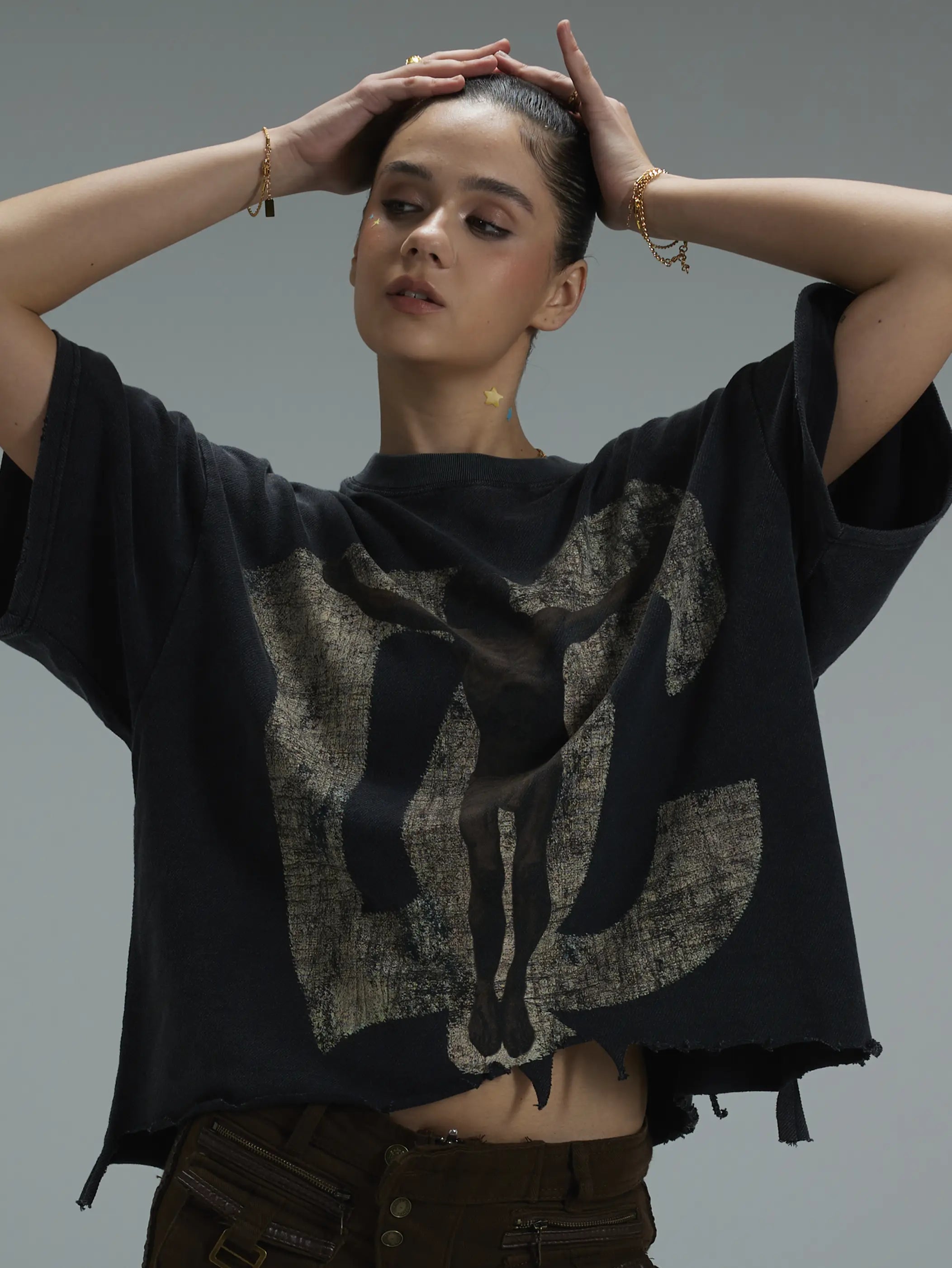 Sacrifice Graphic T-shirt-420