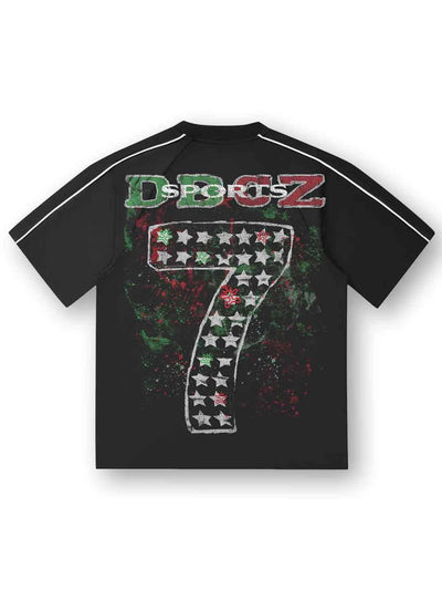 Iced Out Guadalupe Baggy Jersey-615