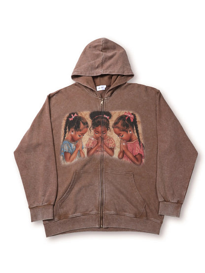 Faithful Hearts & Prayer Hoodie-150