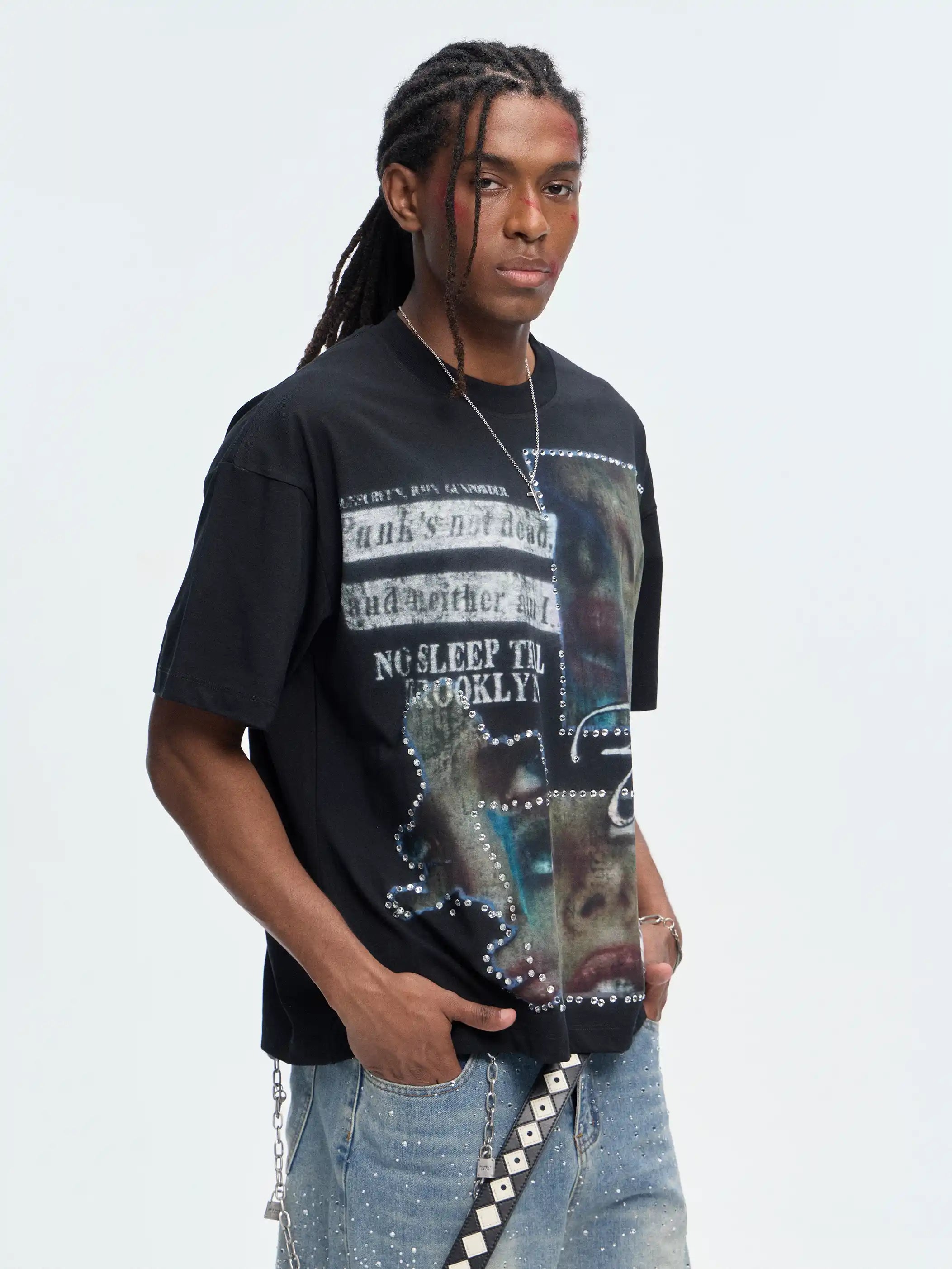 Ironic Bling Pretty Lies Sorona Camiseta-527