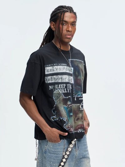Ironic Bling Pretty Lies Sorona Tee-527
