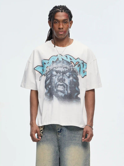 T-shirt Bling Jésus qui pleure-529
