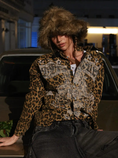 Leopard Chain Shirt-390