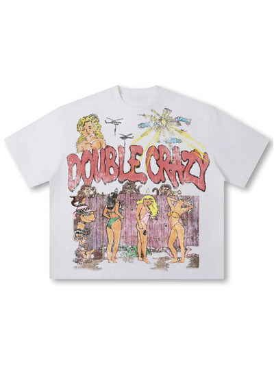 90s Vintage Bikini Graphic Tee-533