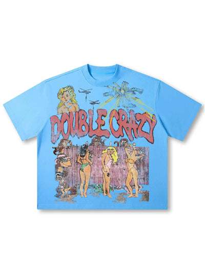 90s Vintage Bikini Graphic Tee-533