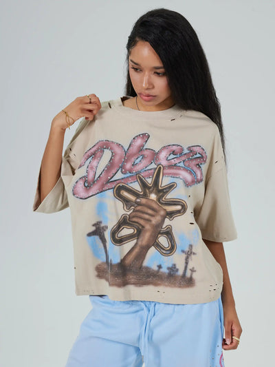 T-shirt Vintage Graffiti Angel-677
