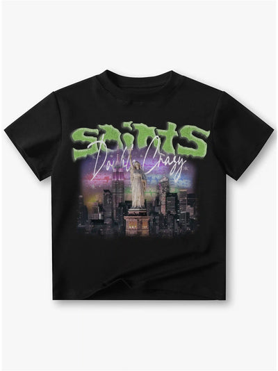 Y2K Saints NY Graphic Regular Tee-545